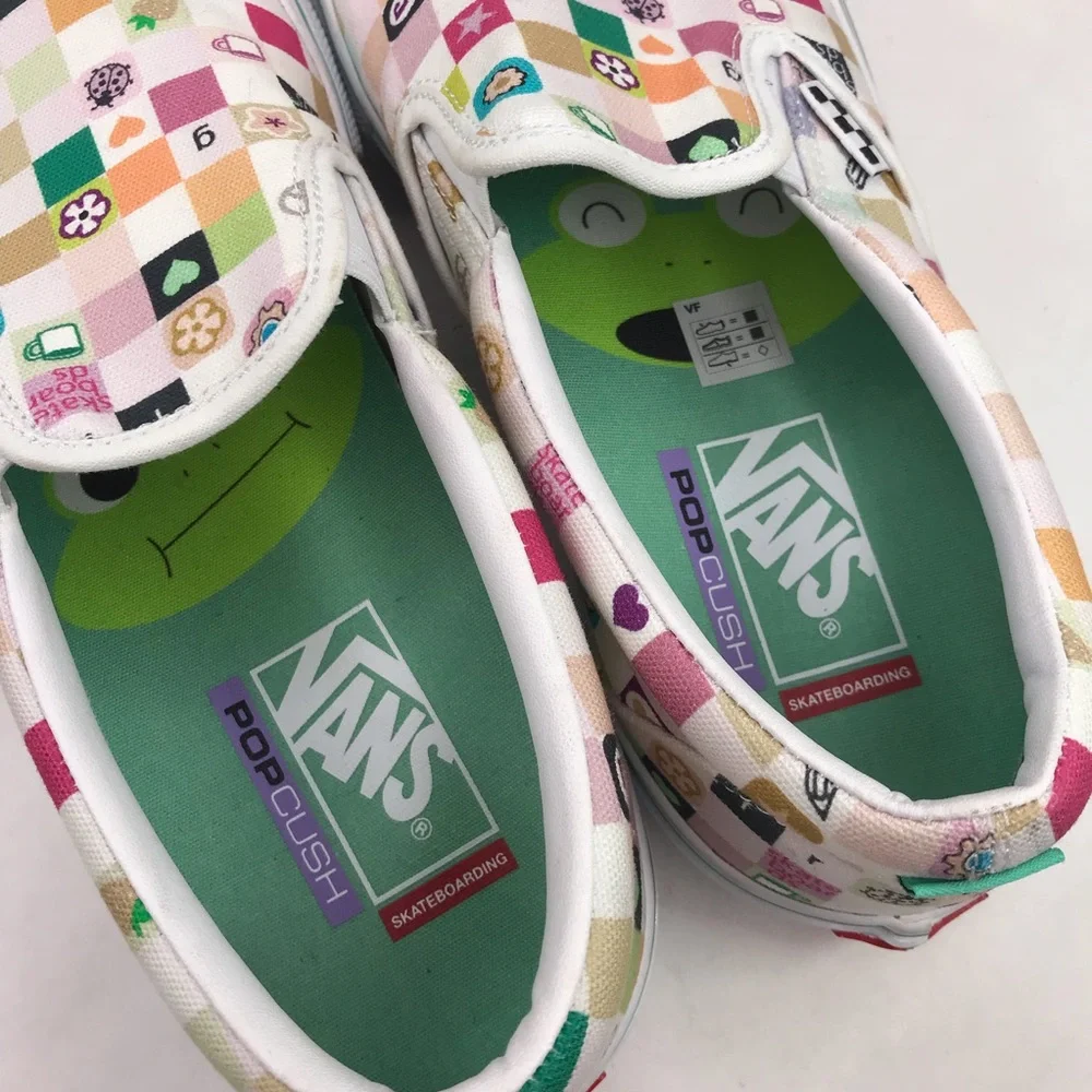 VANS x Frog Skateboard Men's 9.5 Women's 11 Slip-On Skate Shoes VNOA5HF4301